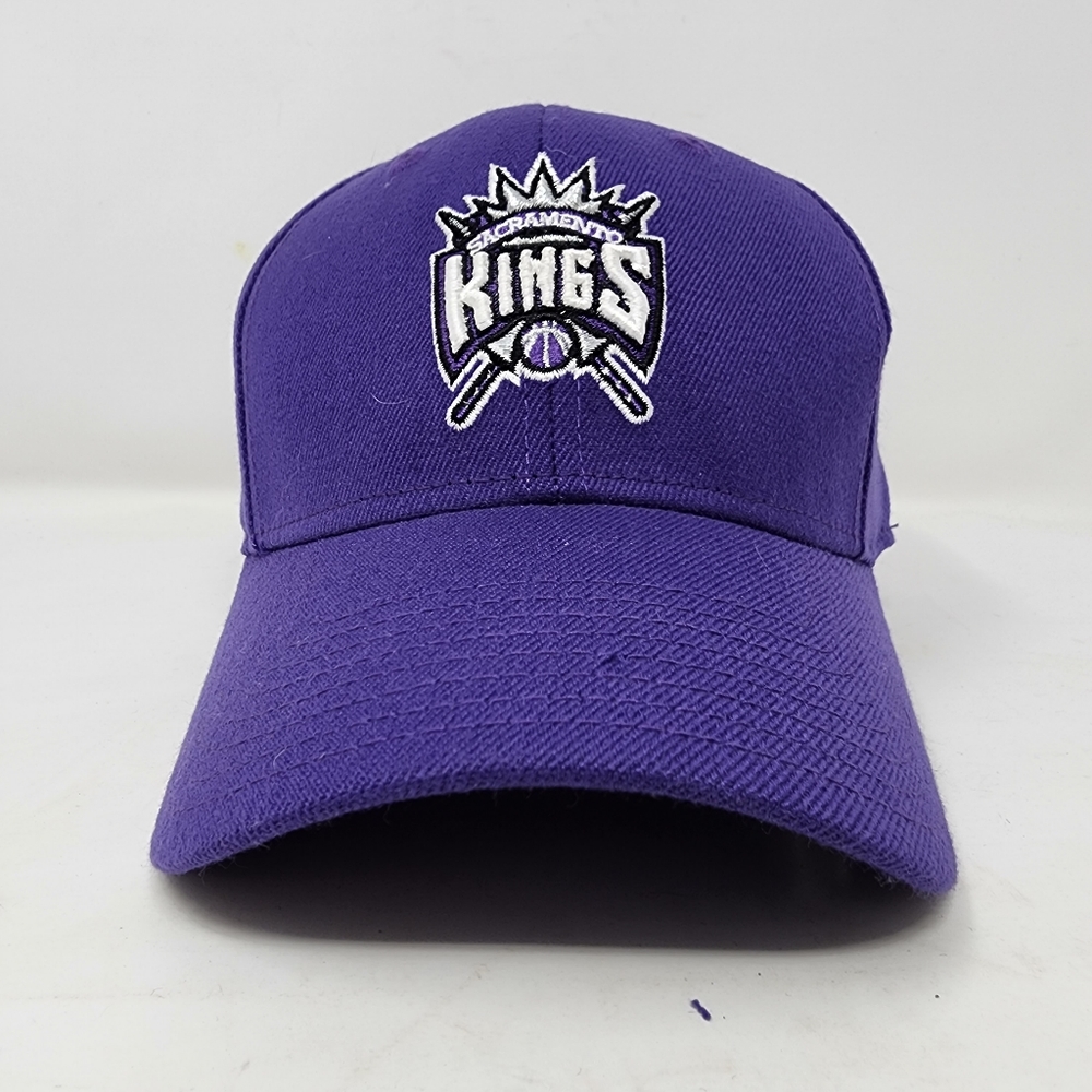 Vintage Sacramento Kings NBA Elevation Stretch Fit Purple OSFA OSFM NEW